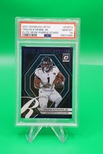 2021 Donruss Optic Elite Series Rookie Purple Stars /25 Travis Etienne PSA 10 JB