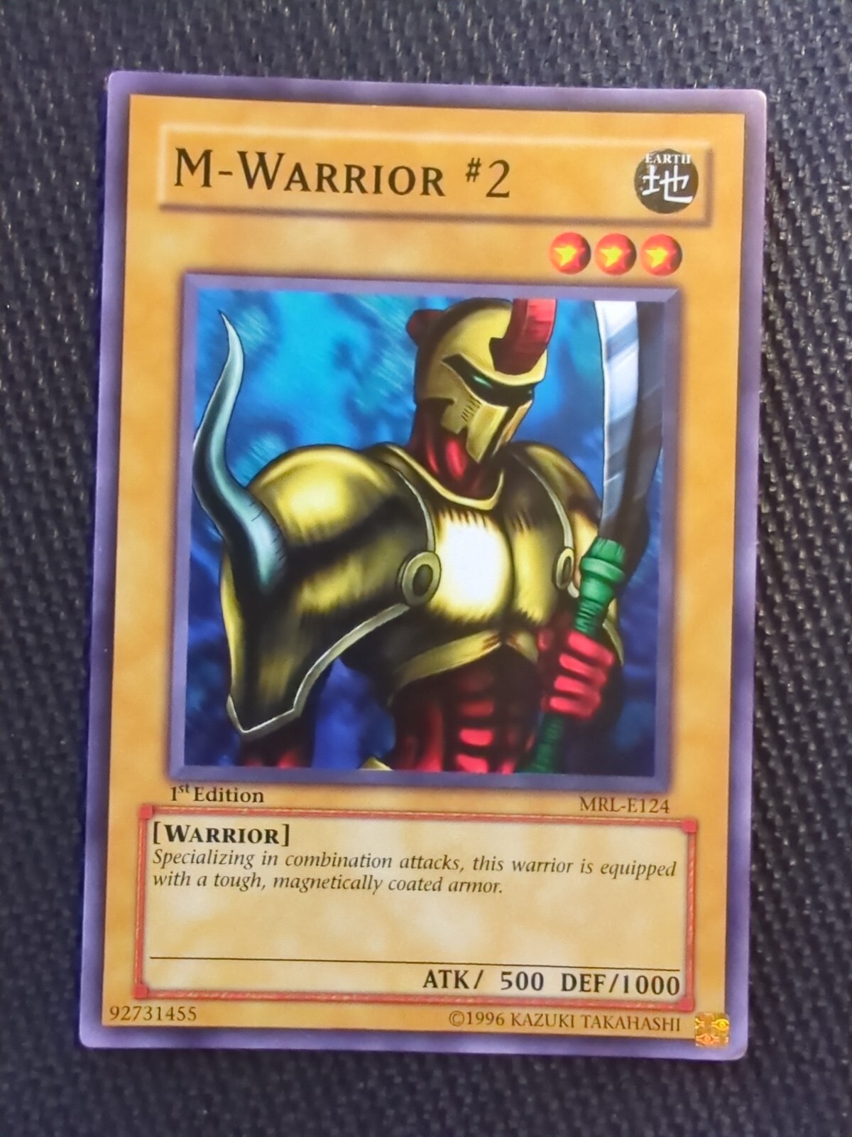 Yu-Gi-Oh! TCG M-Warrior #2 Magic Ruler MRL-E124  1st Edition
