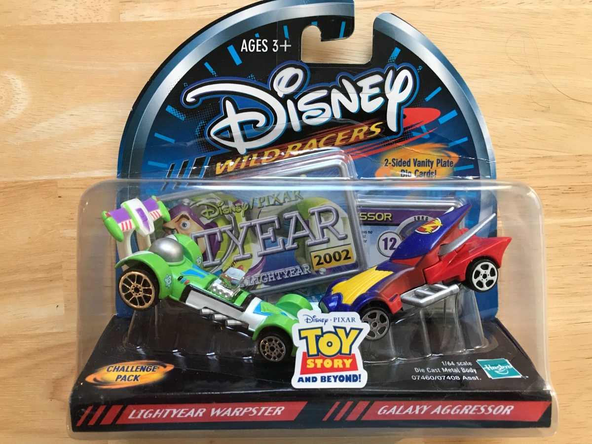 Disney Wild Racers TOY STORY Buzz Lightyear & Evil Emperor Zurg