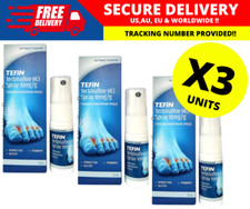 Tefin Terbinafine HCI Spray Fungal Treatment 10mg/g 15ml X 3