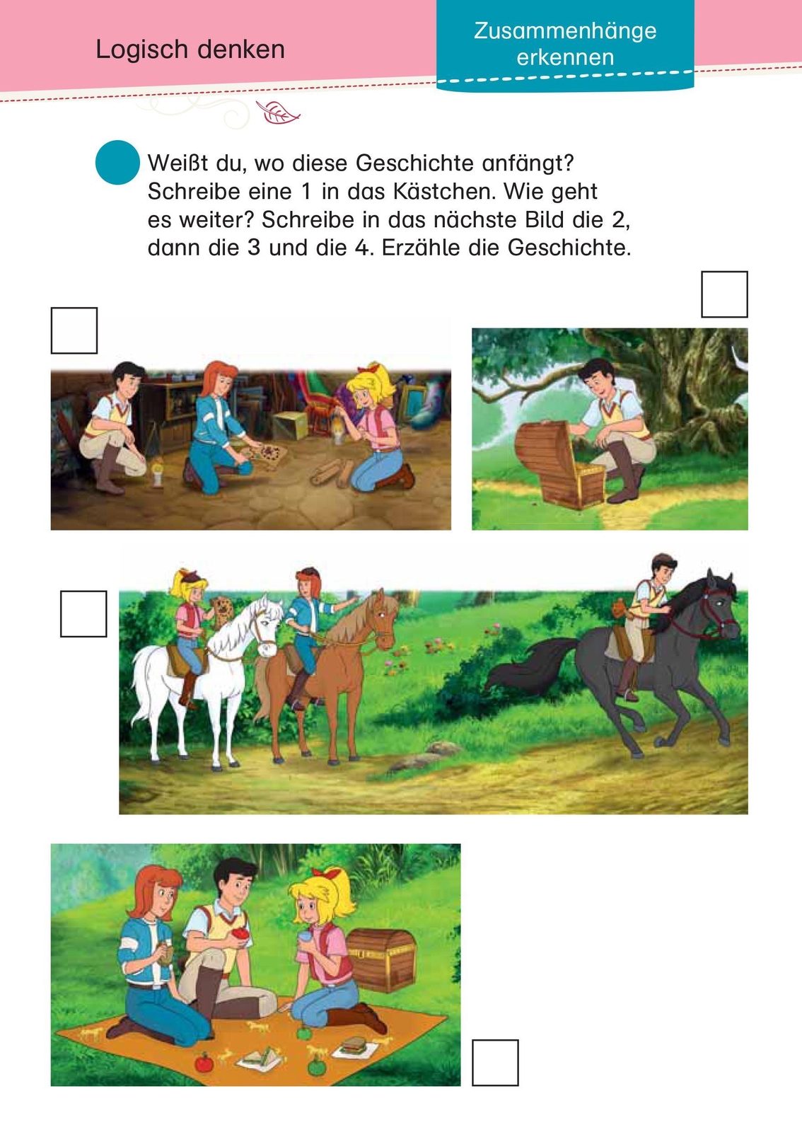 Thumbnail - Bibi & Tina: Mein Schulstart-block Zahlen- Und Logikrätsel |