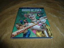 Birds of Prey 2020  Blu-ray  DVD W. SLIP CASE BOX