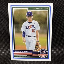 2023 Panini Stars & Stripes Stunner Gonzales USA National Team Rookie #8