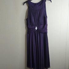 Jessica Howard Evening Plum Purple Midi Dress 12