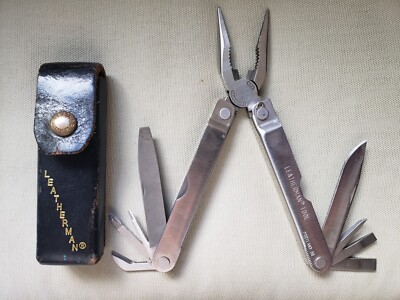 LEATHERMAN - ヴィンテージ LEATHERMAN マルチツール（初期型） Vintage Leatherman multi tool with leather Sheath | eBay
