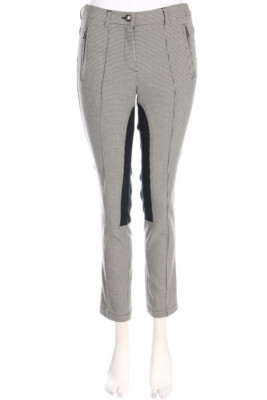 Max Mara WEEKEND Treggings Muster Biesen M schwarz-weiß