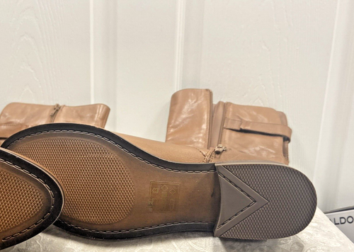 New Aldo Womens Ginnis Boots Size 8.5 M Brown MSRP $150 - Picture 6 of 9