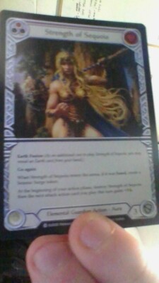Flesh and Blood TCG : Tales Of Aria : Strength Of Sequoia COMMON FOIL