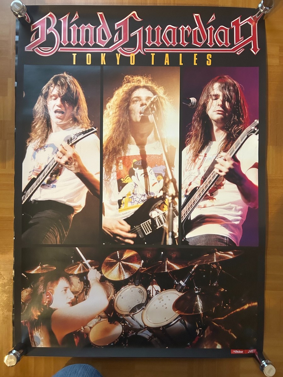 BLIND GUARDIAN/ Tokyo Tales 1993 Japan Original Promo Poster B2