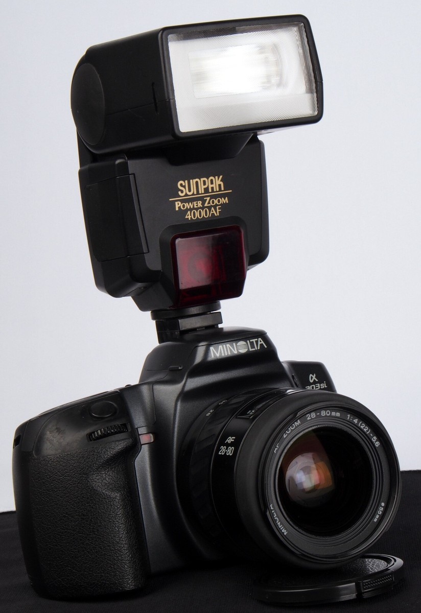 MINOLTA　α303sI Minolta Alpha 303si Super Quartz Date 35mm Film AF SLR Camera Body