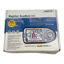 Magellan RoadMate 800 Car Portable GPS Navigator W/ Accessories See Pictures