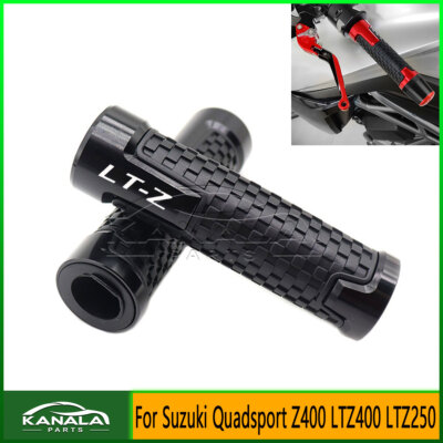 7/8'' 22mm CNC Handlebar Hand Grips For Suzuki Quadsport Z400
