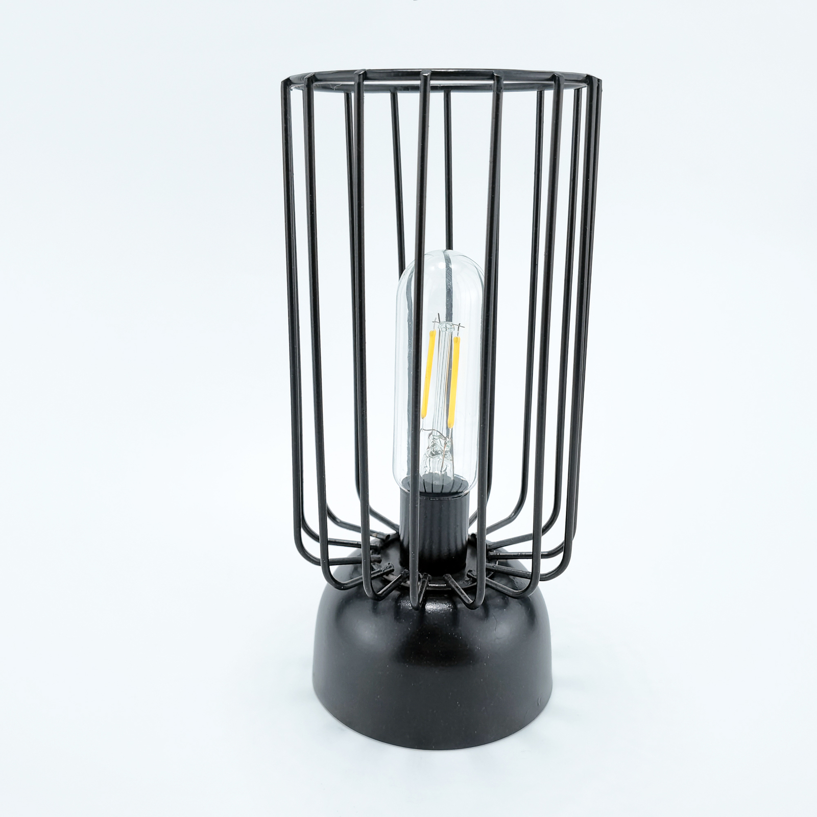 Battery Powered Bedside Lamp Vintage Indoor Table Lamp Cordless Night Light eBay