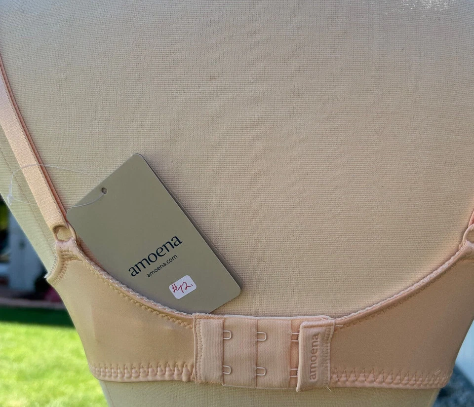 Новый с Ярлыками-Amoena «Эмма» персиковый #44833 провода карманный хирургический бюстгальтер - Изображение 4 из 4