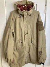 Thirty Two Deep Creek Parka Beige Men’s Large Long Fit  READ