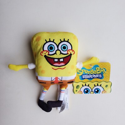 Spongebob Squarepants 6 inch Stuffed Plush Toy With Tag Nickelodeon ...
