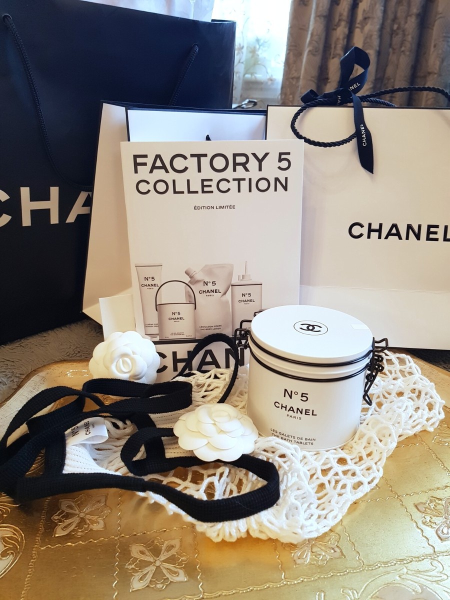 NEW CHANEL N°5 The Bath Tablets - Factory 5 Collection, 10, 17 g