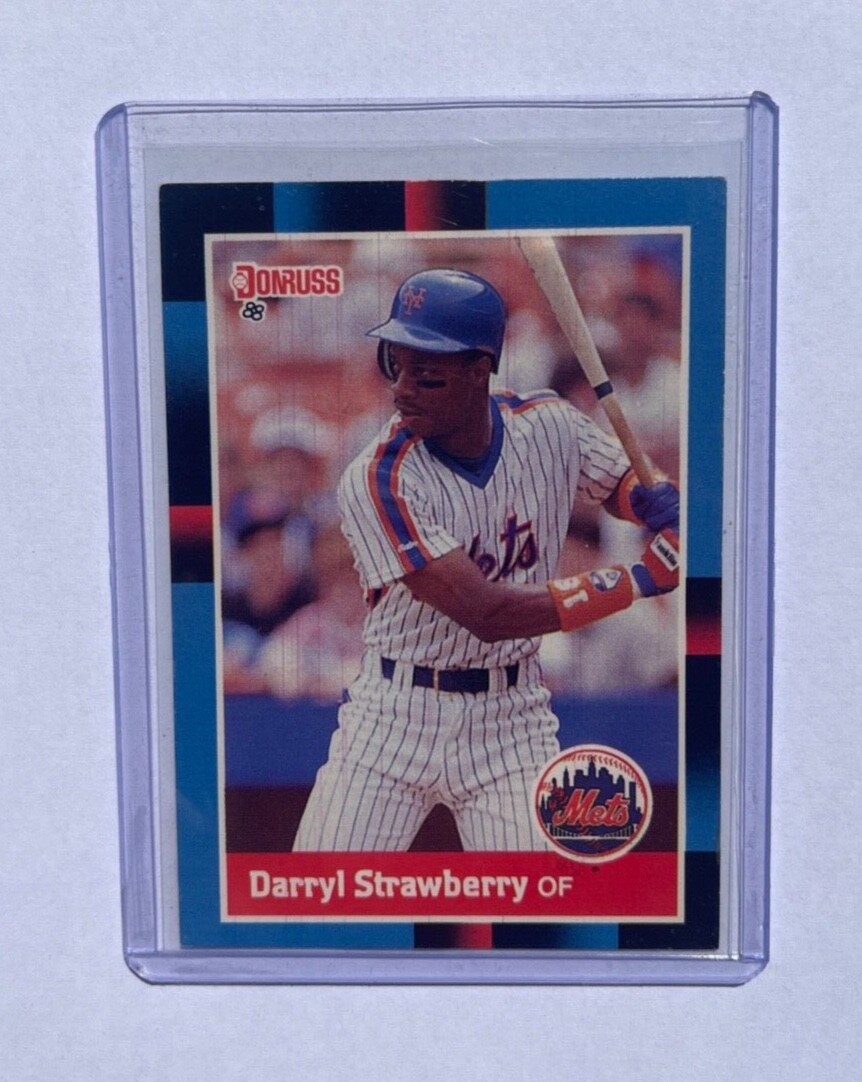 Rare🔥🔥🔥Donruss 1988 Darryl Strawberry Baseball Card #439