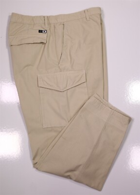 Edwin Sentinel Cargo Pants Tan Rip-Stop Double Knee Pants Men's Large