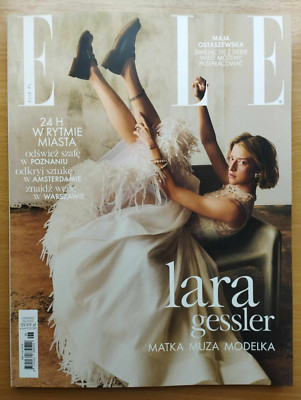 ELLE Poland 6/2025, June 2025 LARA GESSLER on cover Maja Ostaszewska