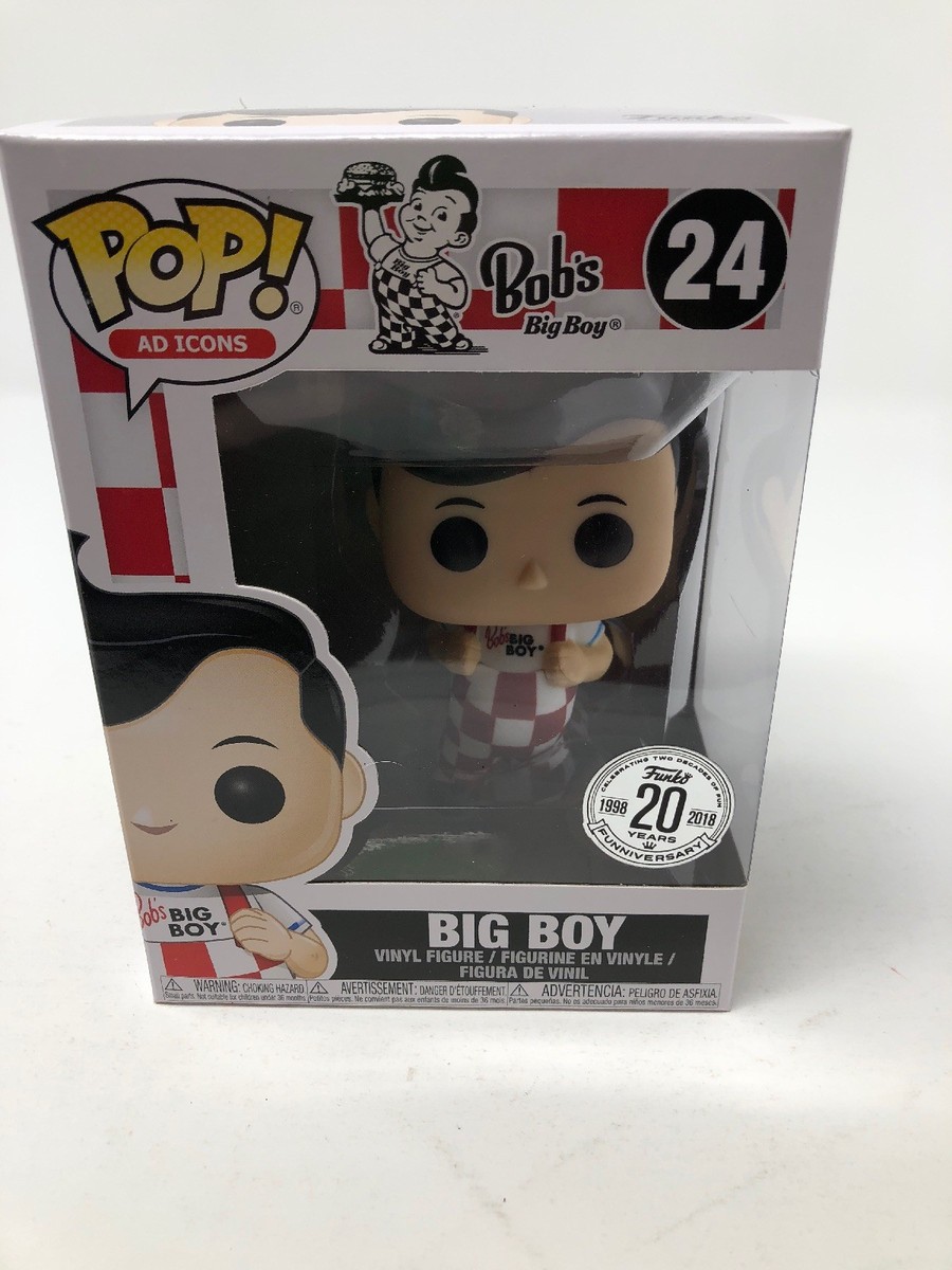Funko Pop Ad Icons Bobs Big Boy #24 Big Boy 20th Anniversary | eBay