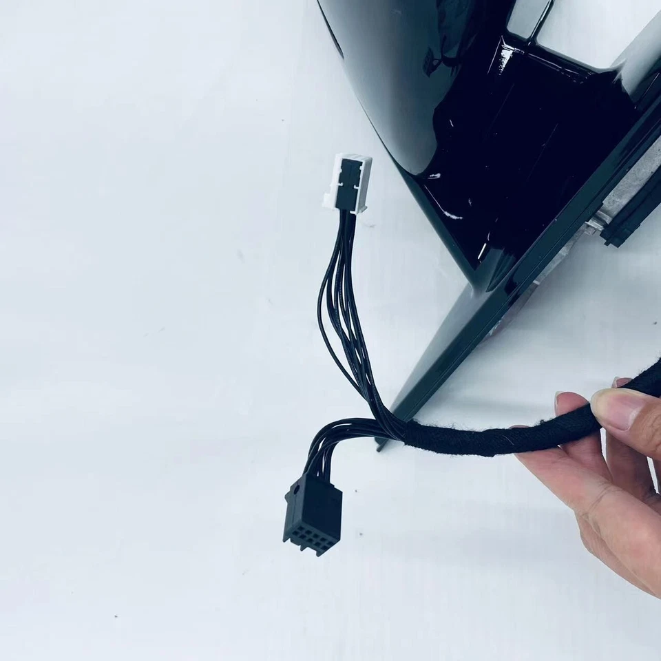 Espejo retrovisor lateral derecho pasajero para Mercedes Benz clase E W212 E250 E300 E350 negro Foto 4 de 4