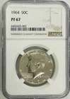 1964 Kennedy Silver Proof Half Dollar 50C NGC PF67 Spotless # KSD 1964 PR67 #02