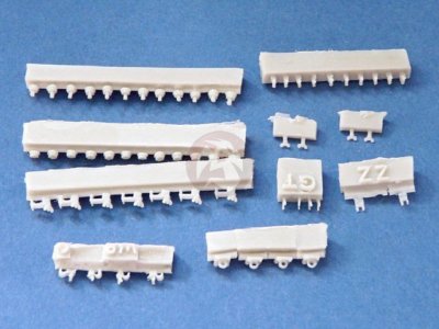 Resicast 1/35 Various Clamps and Wing Nuts (different shapes and sizes) 354002