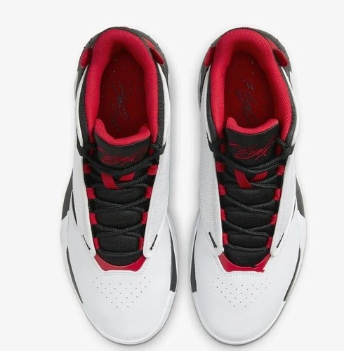 Nike Air Jordan Max Aura 4 Schuhe weiß schwarz rot DN3687-106 Herren Größe 11,5 NEU - Bild 5 von 12