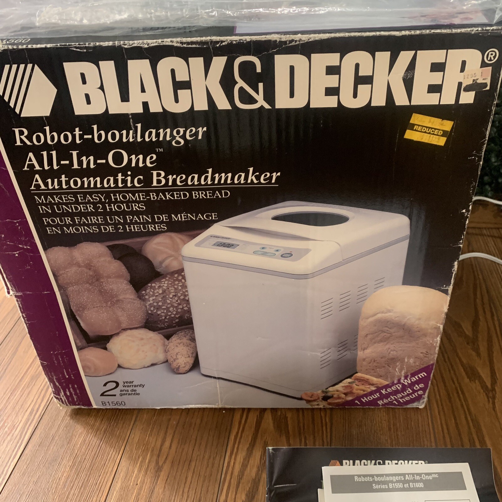 machine a pain black decker b1950