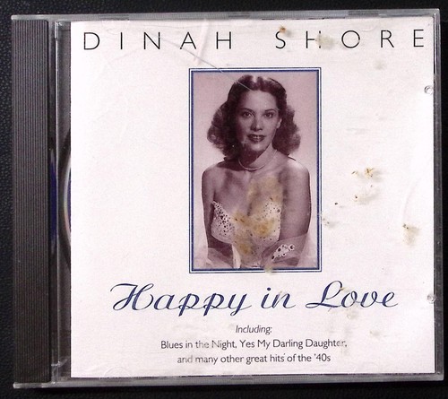 DINAH SHORE HAPPY IN LOVE HALLMARK RECORDS CD 1994 - 第 1/4 張圖片