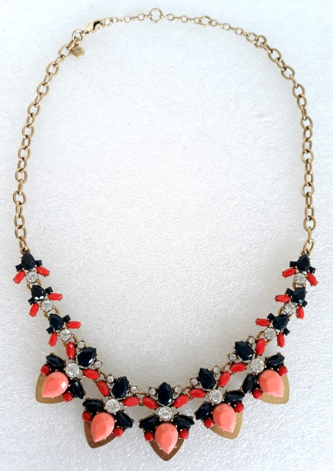 J. Crew ~ Adjustable Multicolored Rhinestone Chun… - image 6