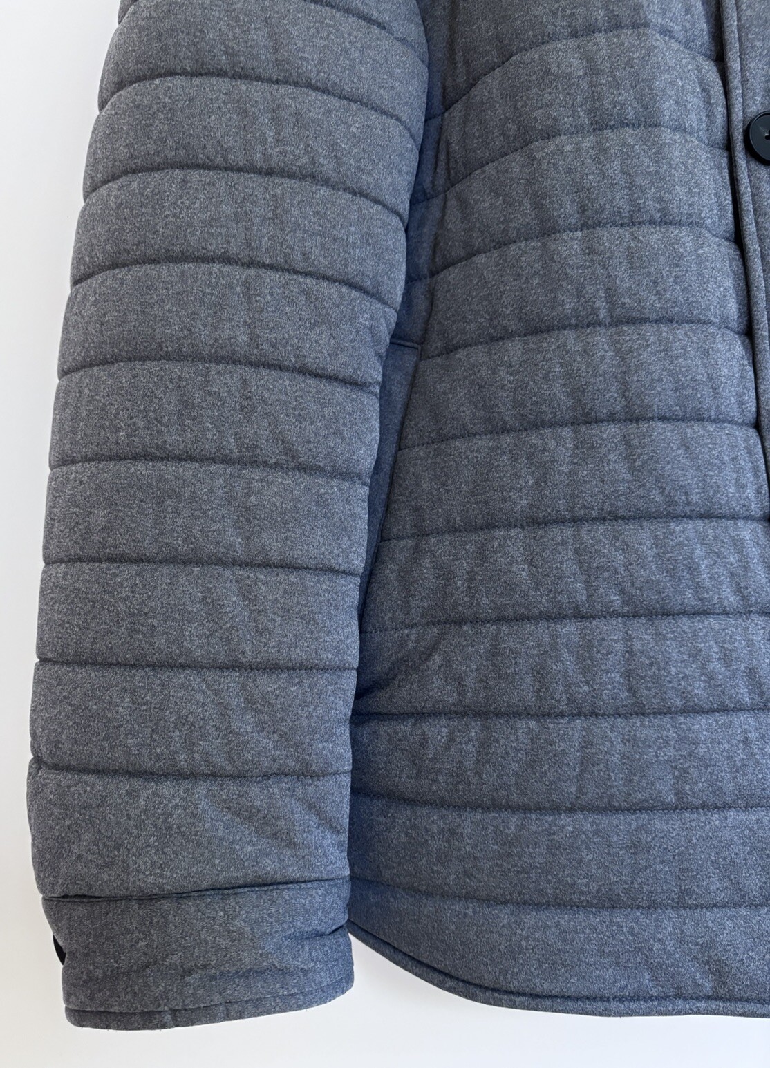 Reiss “Melbourne” Soft Quilted Puffer Jacket / Light Grey / Mens Large