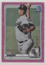 2020 Bowman Chrome Prospects Mega Box Pink Mojo Refractor /199 Dane Dunning 6u5