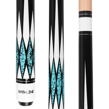 Pool Cue Stick - 58 inch Canadian Maple Billiard Pool Stick 20oz Blue