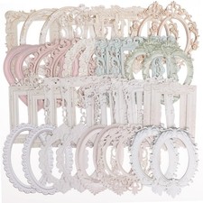 40Pcs Scrapbook,Lace Frames Scrapbook Paper S...