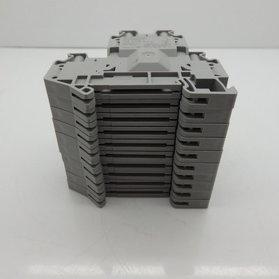 10 Pack of Phoenix Contact 3044814 4-Pos 2 Level 30A Terminal Block Connectors