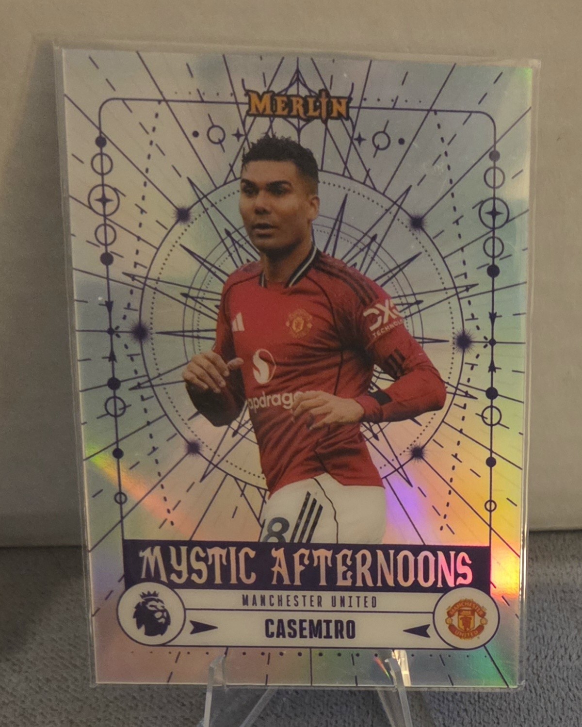 2025-26 Topps Merlin Premier League - Mystic Afternoons Casemiro #MA-14