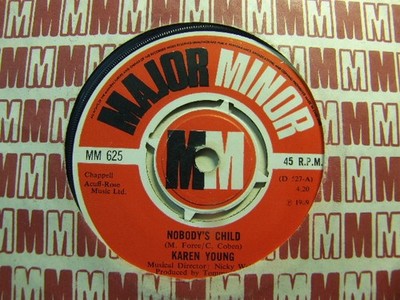 Karen Young   Nobody s Child 1969 7  Major Minor MM 625