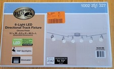 Hampton Bay 6-Light 4 ft. Chrome Finish LED Track Lighting Kit
