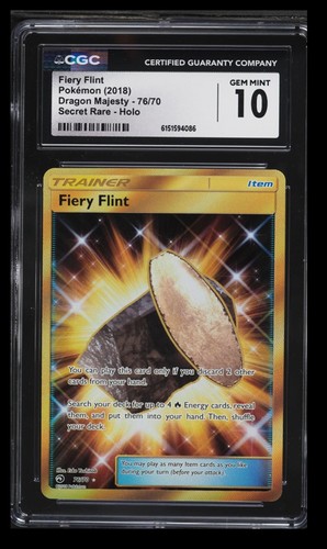 Fiery Flint graded CGC 10 for sale on eBay