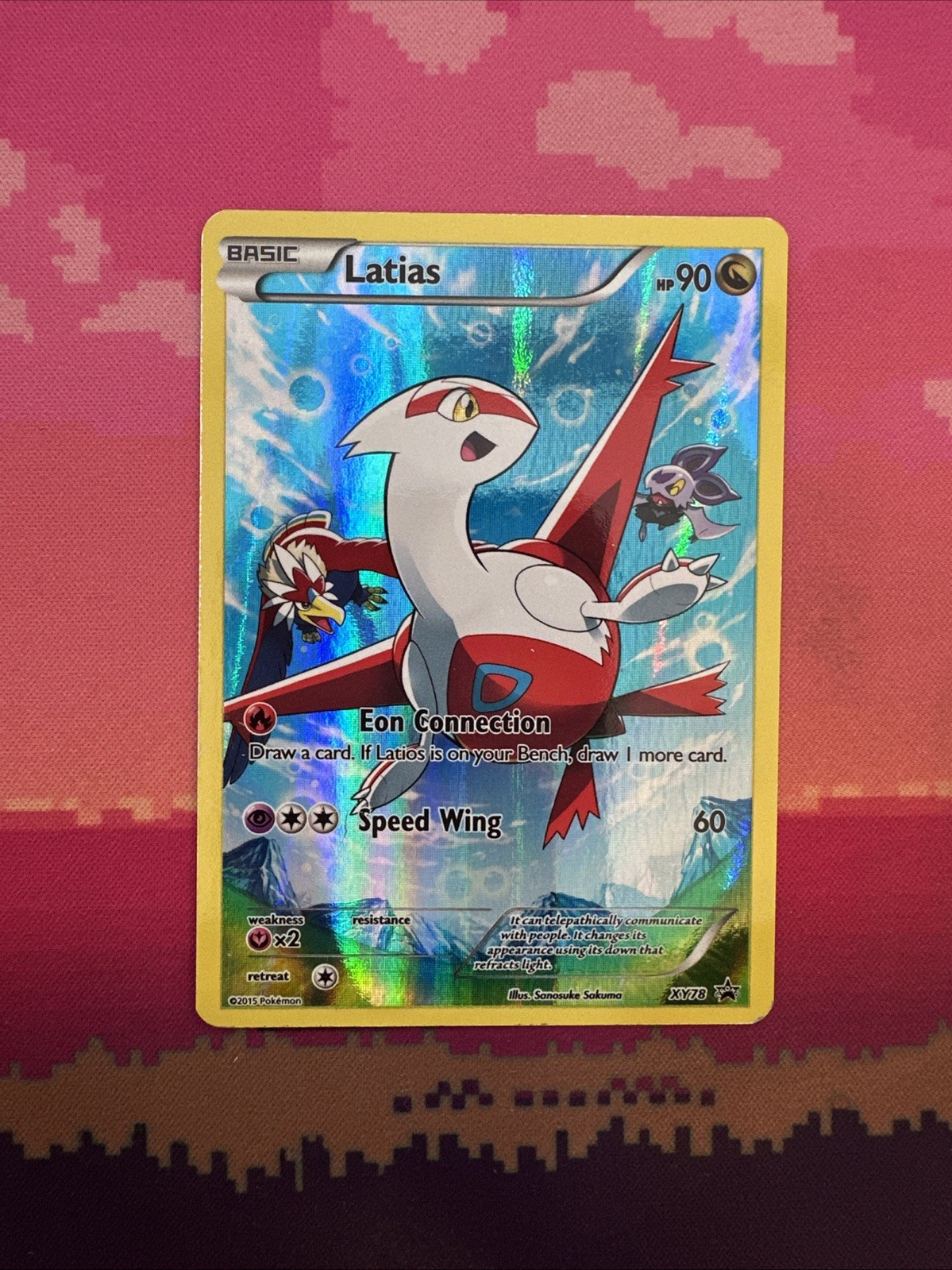 Pokemon Card Latias XY78 Black Star Promo Near Mint/VLP