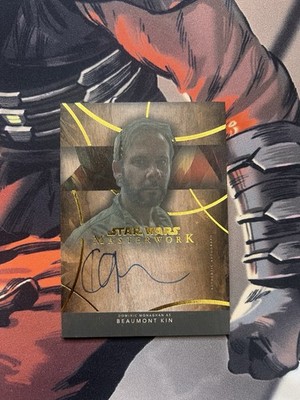 Star Wars Masterwork Dominic Monaghan As Beaumont Kin 1/10 Auto