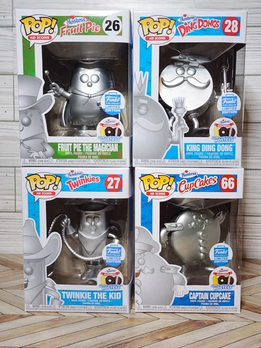 Funko POP Ad Icons LE Figures Hostess King Ding Dong Fruit Pie Twinkie Cupcake