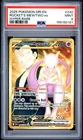 2025 Pokemon Destined Rivals Rocket's Mewtwo EX Hyper Rare #240 PSA 9 MINT