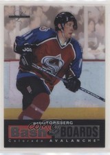 1996-97 Leaf Limited Bash the Boards Promo /2500 Peter Forsberg #8 HOF 0rm7