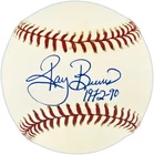 Ray Burris Autographed Signed NL Baseball Cubs, Yankees "1972-90" Beckett