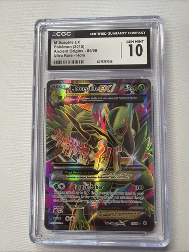 M Sceptile-EX graded CGC 10 for sale on eBay