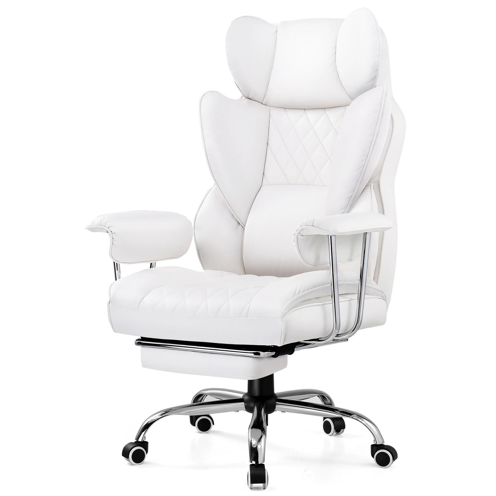 With Footrest &ndash; Pocket Spring Lumbar Support
