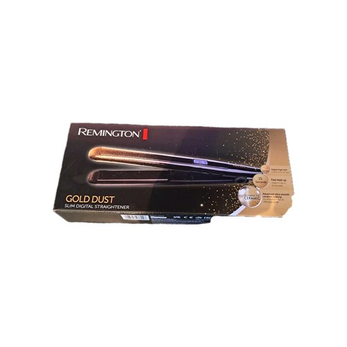 Remington Slim Digital Hair Straighteners Gold Dust Smooth Ceramic Brand New - Picture 3 of 11